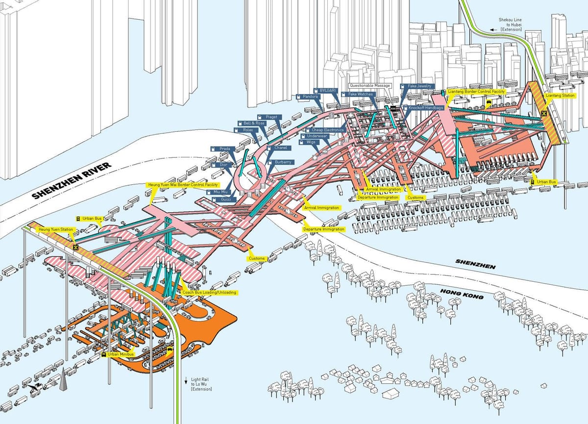 mapa Shenzhenu 3d
