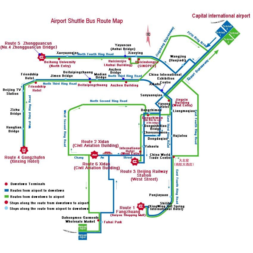 mapa Shenzhenu bus