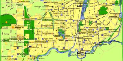 Mapa Shenzhenu isključen